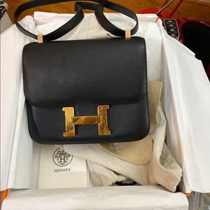 SOLD Authentic Hermès Constance 24 epsom bag